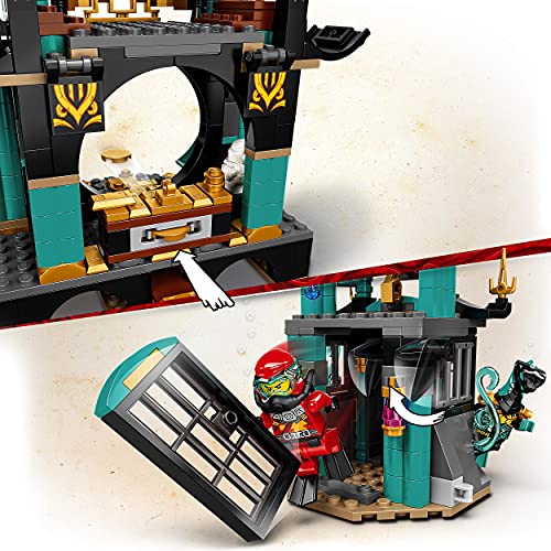 LEGO 71755 NINJAGO Temple of The Endless Sea Building Toy, Underwater Playset with Ninja Kai Minifigure, Gifts for 9 Plus Year Old Boys & Girls