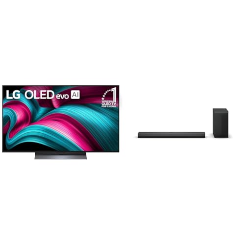 LG 65-Inch Class OLED evo AI 4K C5 Series Smart TV w/Dolby Atmos, Dolby Vision, HDR10, AI Super Upscaling 4K, Filmmaker Mode, Wow Orchestra, Alexa Built-in (OLED65C5PUA, 2025)