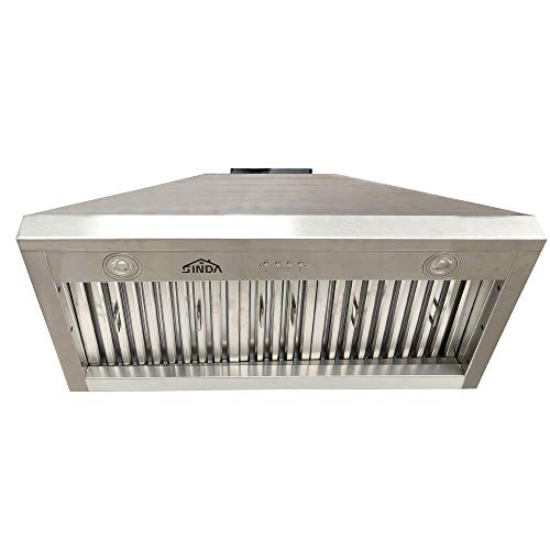 Copper Range Hood with Professional Liner and Internal Motor Sinda H6LTR