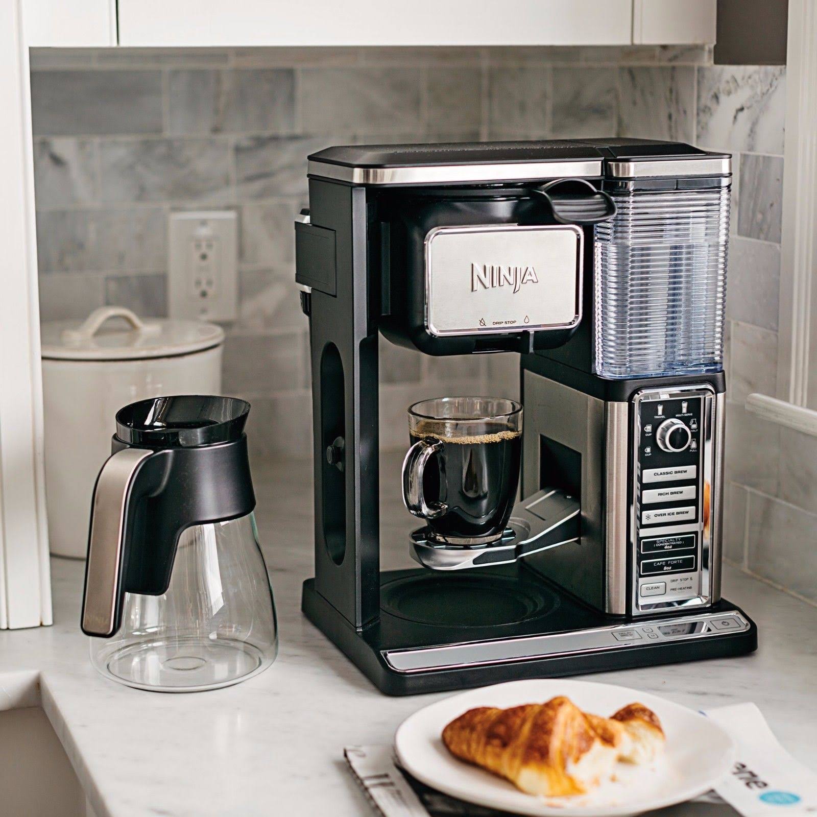 Ninja Coffee Bar Brewer with Glass Carafe - 10-Cup - Black/Stainless