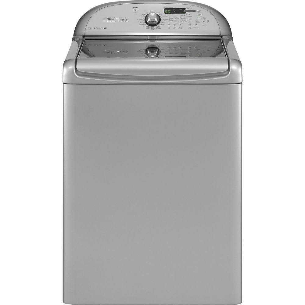 Whirlpool Cabrio WTW7800XL Top-Loading Washer - Lunar Silver