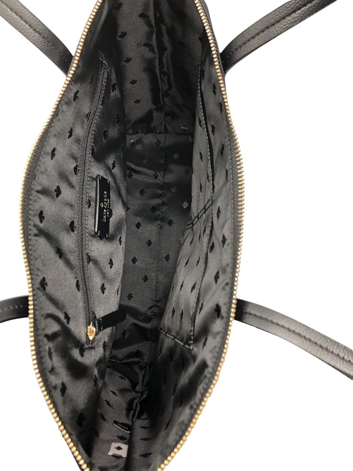 Kate Spade New York Hayden Nylon Zip Top Tote, Black 001