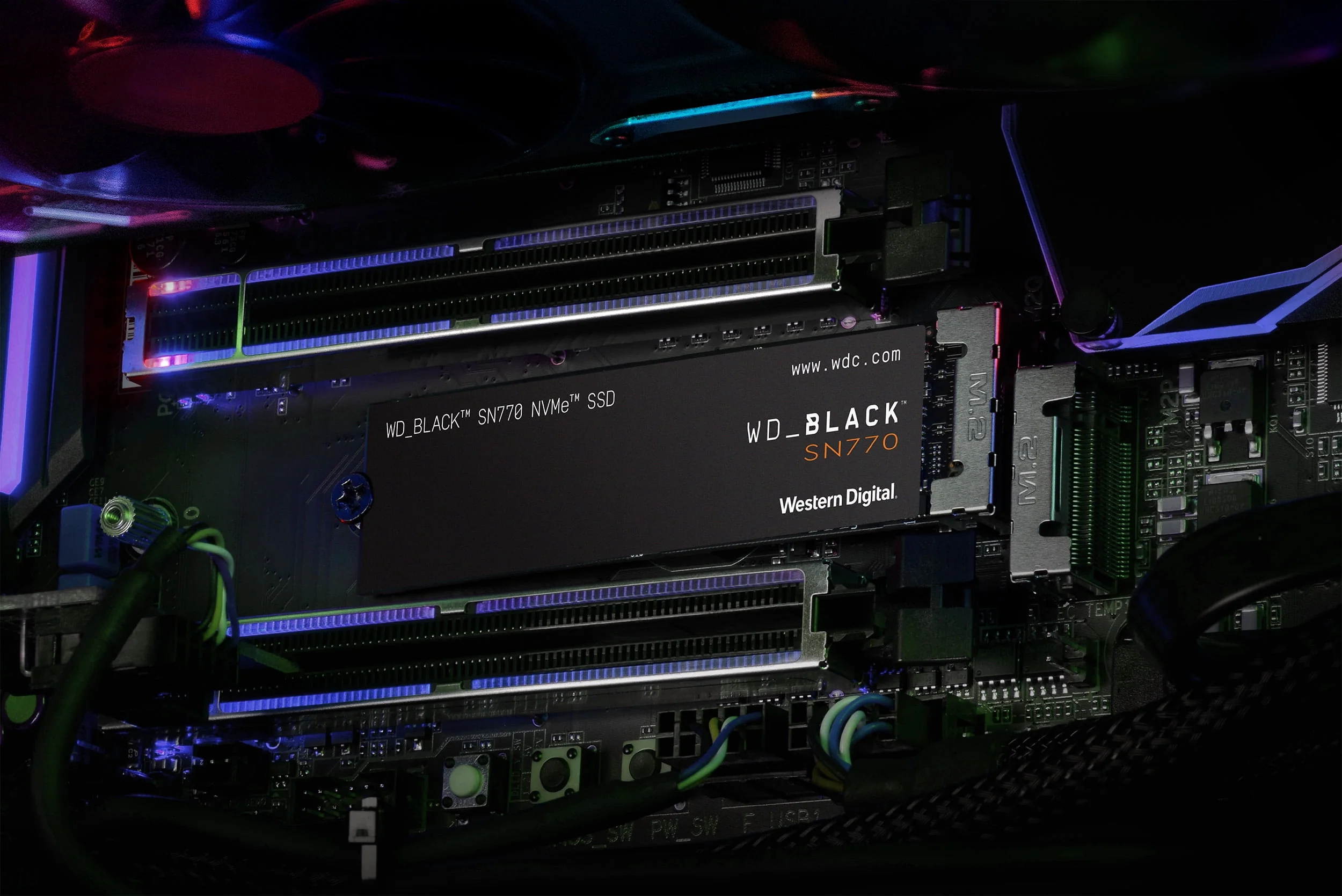 WD Black 1TB SN770 NVMe Internal Gaming SSD Solid State Drive - PCIe Gen4 , M.2 2280, up to 5,150 MB/s - WDBBDL0010BNC- WRWM
