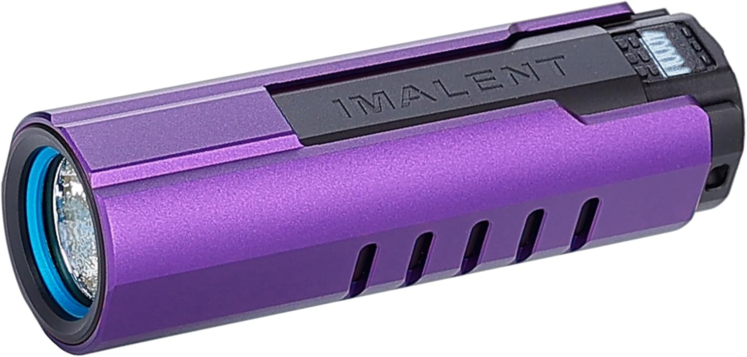 IMALENT LD70 EDC Flashlight Led Rechargeable Torch, Powerful Flashlight 4000 Lumens with CREE XHP70.2 LED, Super Bright Handlight for Camping and Hiking