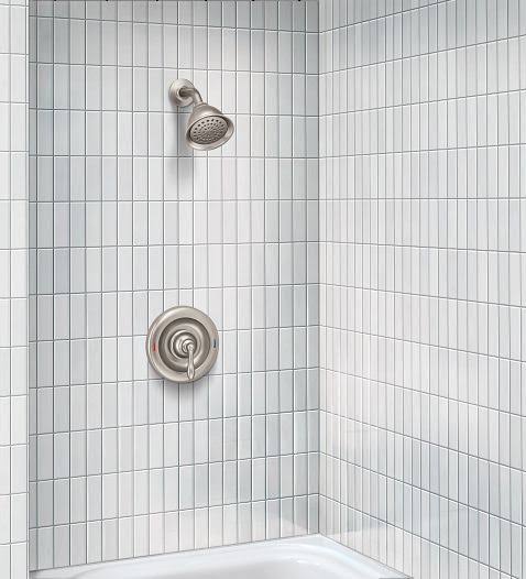 Moen 82495EPSRN Caldwell Shower Faucet Spot Resist Brushed Nickel