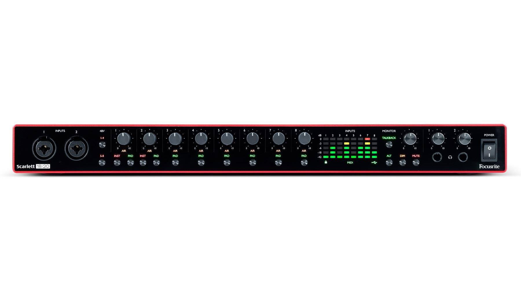 Focusrite Scarlett 18i20 (3rd Gen) USB Audio Interface