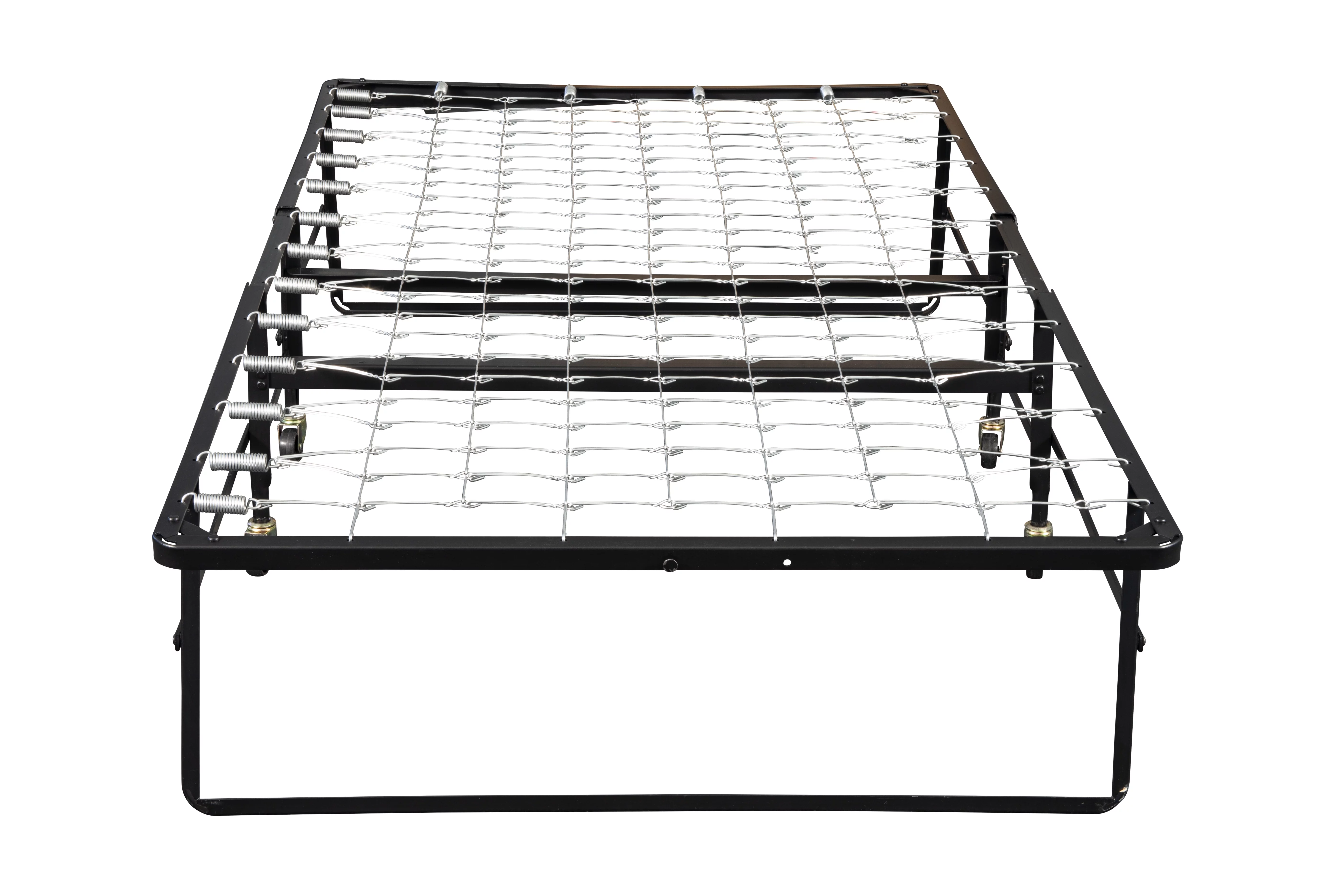Hollywood Bed Rollaway Bed, Fiber Mattress, Twin, Steel Construction