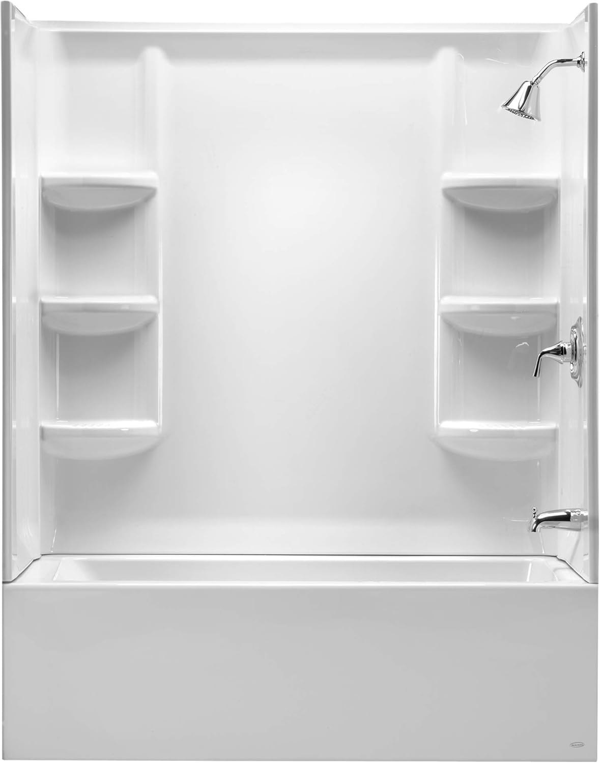 American Standard 2946BW.011 Studio 60 x 32 Bathtub Wall Set, White