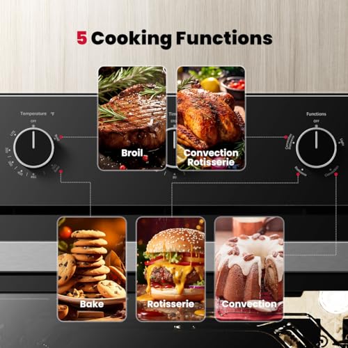 GASLAND 24 Inch Gas Wall Oven