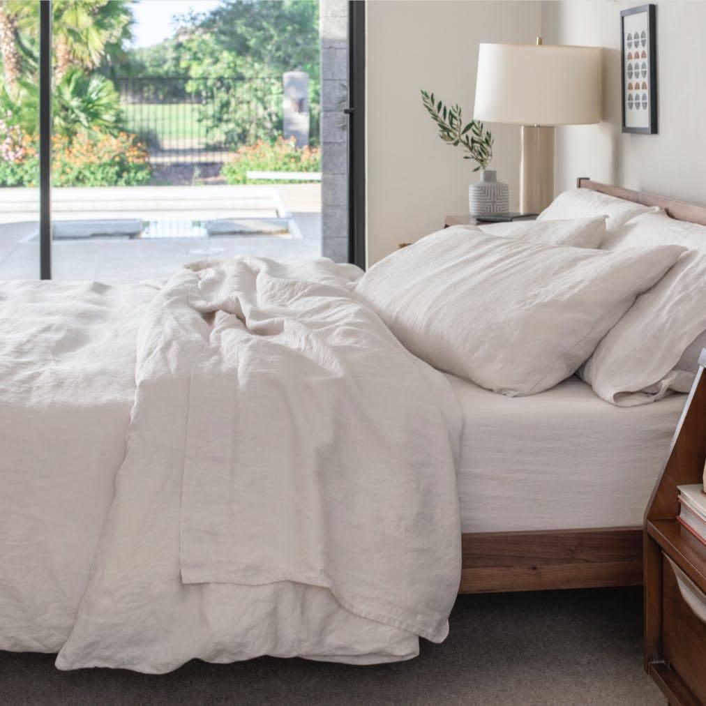 Tuft u0026 Needle Linen Duvet Cover - King/Cal King - Sand