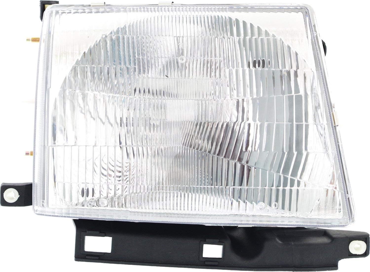 Evan-Fischer Headlight Set Compatible with 1997-2000 Toyota Tacoma Left Driver and Right Passenger Side Halogen With bulb(s) Pack of 2
