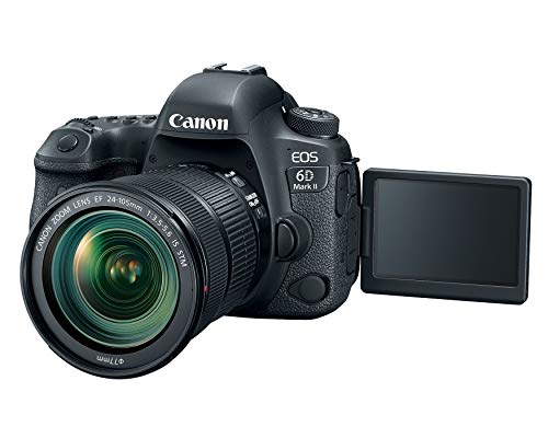 Canon EOS 6D Mark II Digital SLR Camera Body (Renewed)