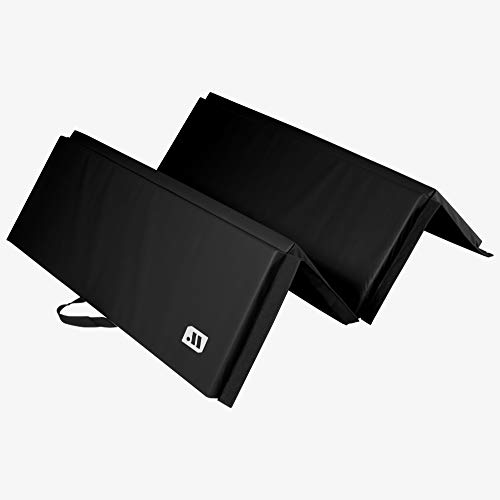 We Sell Mats - 4 ft x 6 ft x 2 - Personal Fitness & Exercise Mat for Home Workout - Lightweight and Folds for Carrying – All Purpose Gym Mat – Thick Mat for Yoga, Pilates, Stretches, Floor Exercises