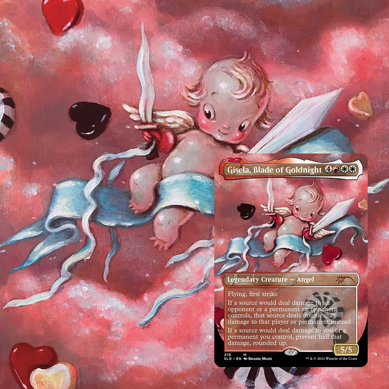 Magic TCG The Gathering Secret Lair: MTG Smitten Superdrop 2021 Valentines Day