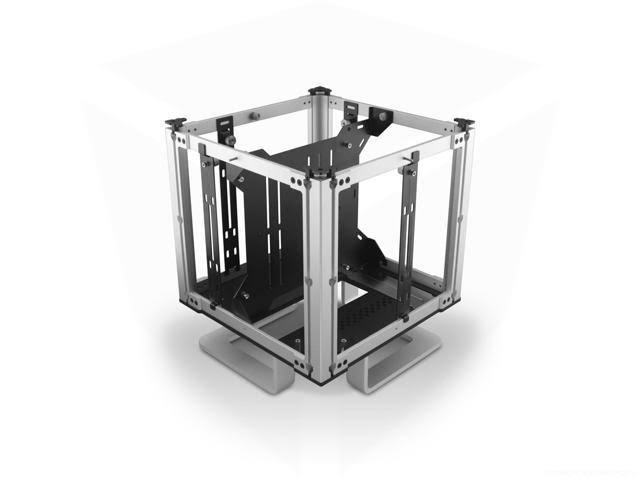 Streacom ST-DB4 Silver Fanless Aluminium Bi-Symmetrical ITX Chassis
