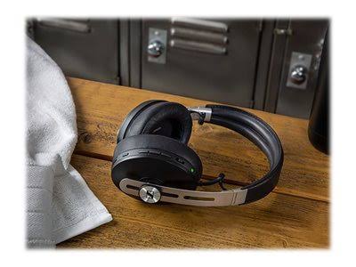 Sennheiser Momentum 3 Black Wireless Noise-Canceling Smart Headphones