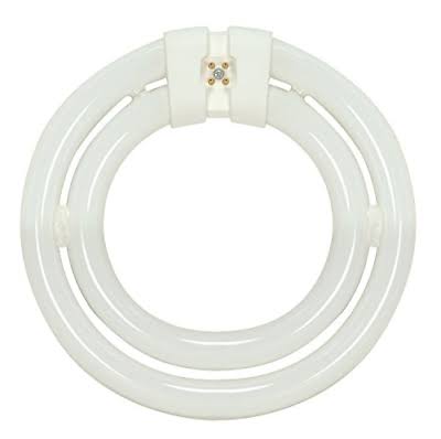 Satco S6596 3000K 55-Watt 4 Pin T9 2C Circline Lamp, Soft White