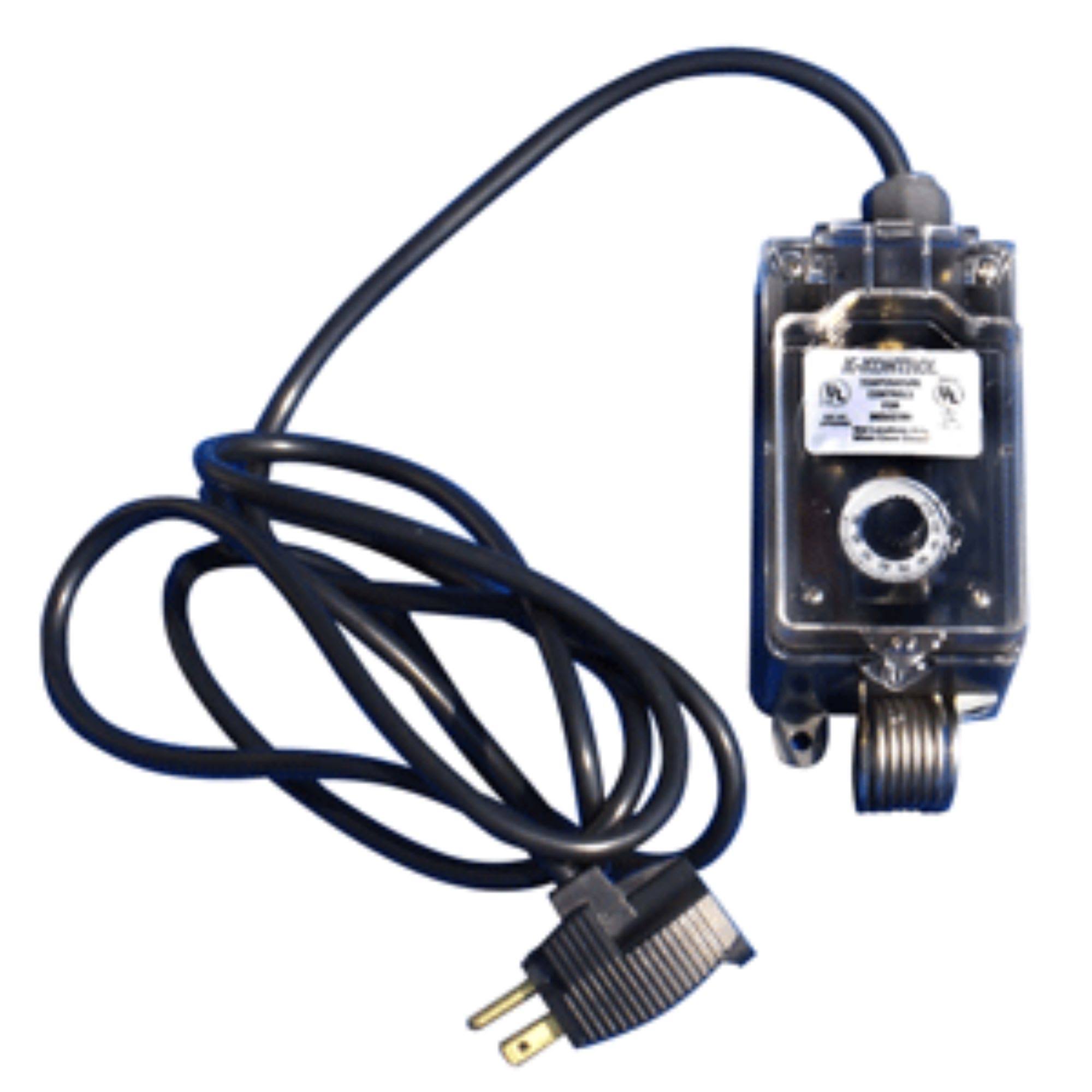 Ice Eater by The Power House 120V Thermostat f/Salt or Fresh Water w/Adjustable Temperature Settings
