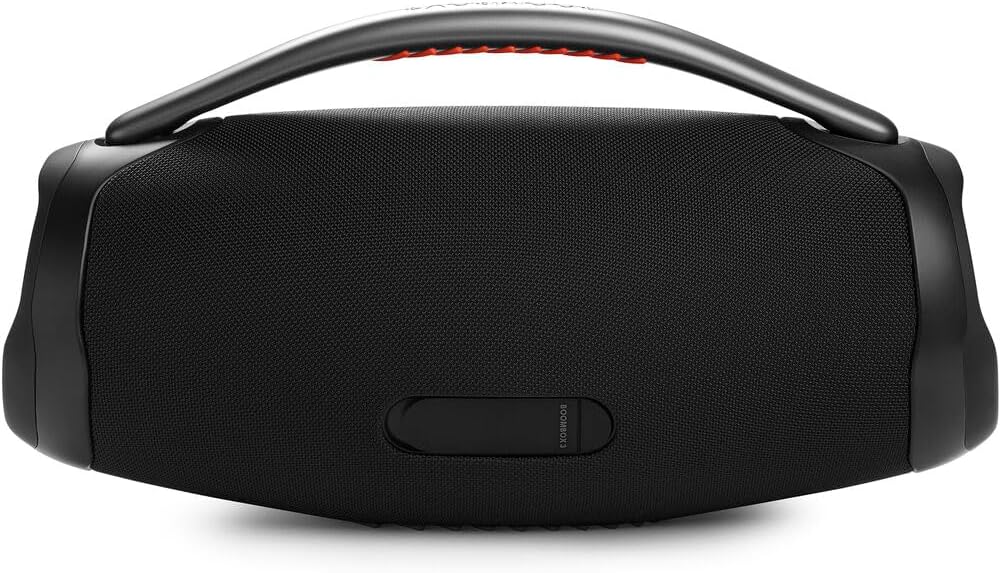 JBL Boombox 3 - Portable Bluetooth Speaker, IPX7 Waterproof, 24 Hours of Playtime (Black) (JBLBOOMBOX3BLKAM) + AUX Cable + USB-C Cable + Microfiber Cloth
