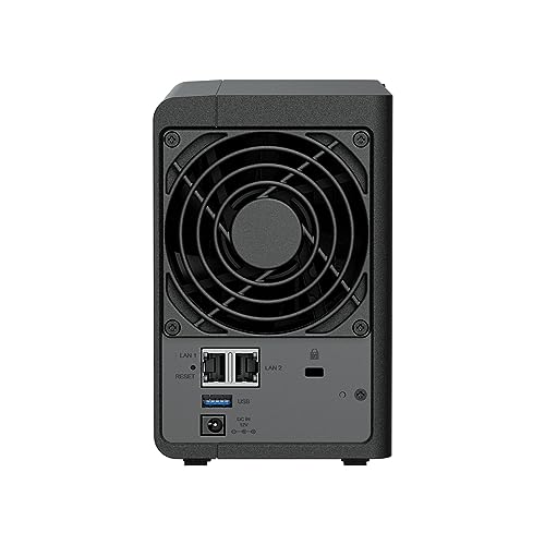 Synology DS224+ 2-Bay Diskstation NAS (Intel Celeron J4125 4-Core 2.0 GHz 2GB DDR4 RAM 2xRJ-45 1GbE LAN-Port) 8TB Bundle with 2X 4TB WD Red Plus