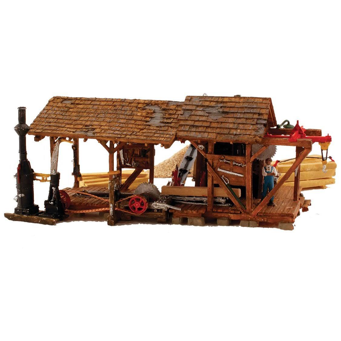 Woodland Scenics HO Built-Up Buzz&s Sawmill