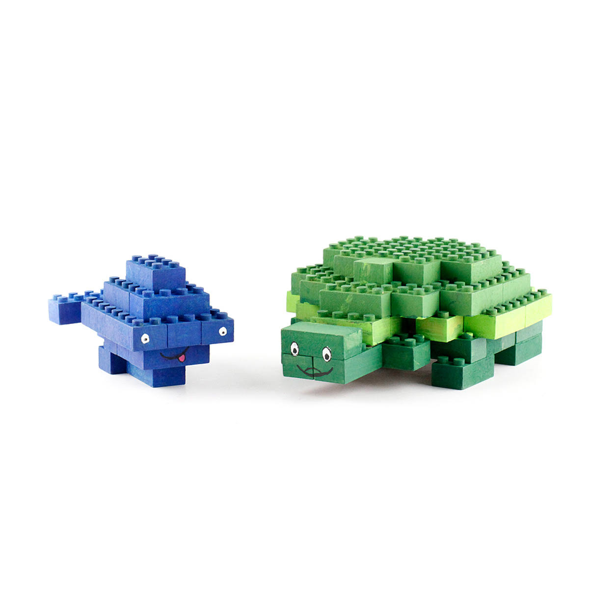 Once Kids Eco Bricks Wooden Set - 250 Piece