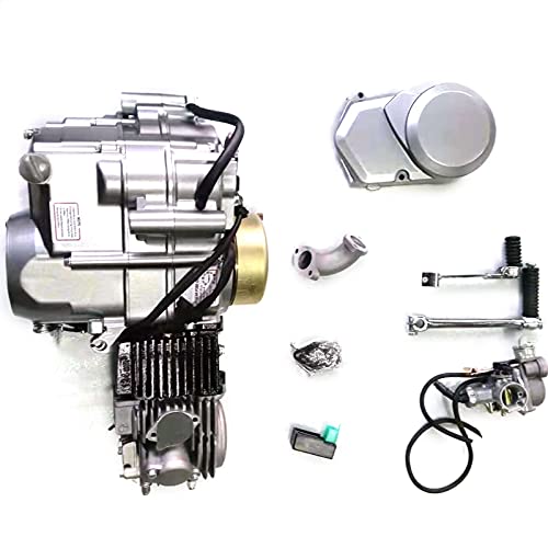 140CC Engine Motor, 4 Stroke Single-cylinder Horizontal Kick Starter Engine Motor Replacement Kits Pit Dirt Bike Engine Motor for HONDA CRF50 / CRF70 / XR50 / XR70 / Z50 / Z50R
