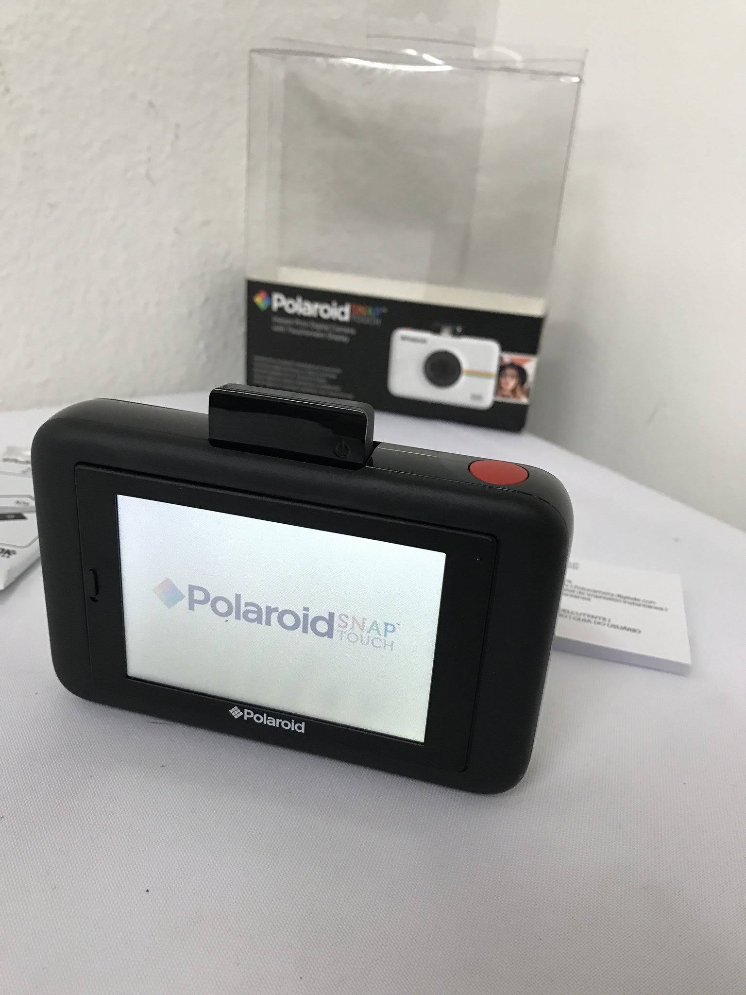 Polaroid Snap Touch Instant Print Digital Camera with LCD Display - Black