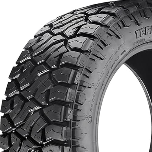 Venom Power Terra Hunter R/T+ R/T All-Terrain Mud Off-Road Light Truck Radial Tire-35X12.50R20LT 35X12.50X20 35X12.50-20 125Q Load Range F LRF 12-Ply BSW Black Side Wall
