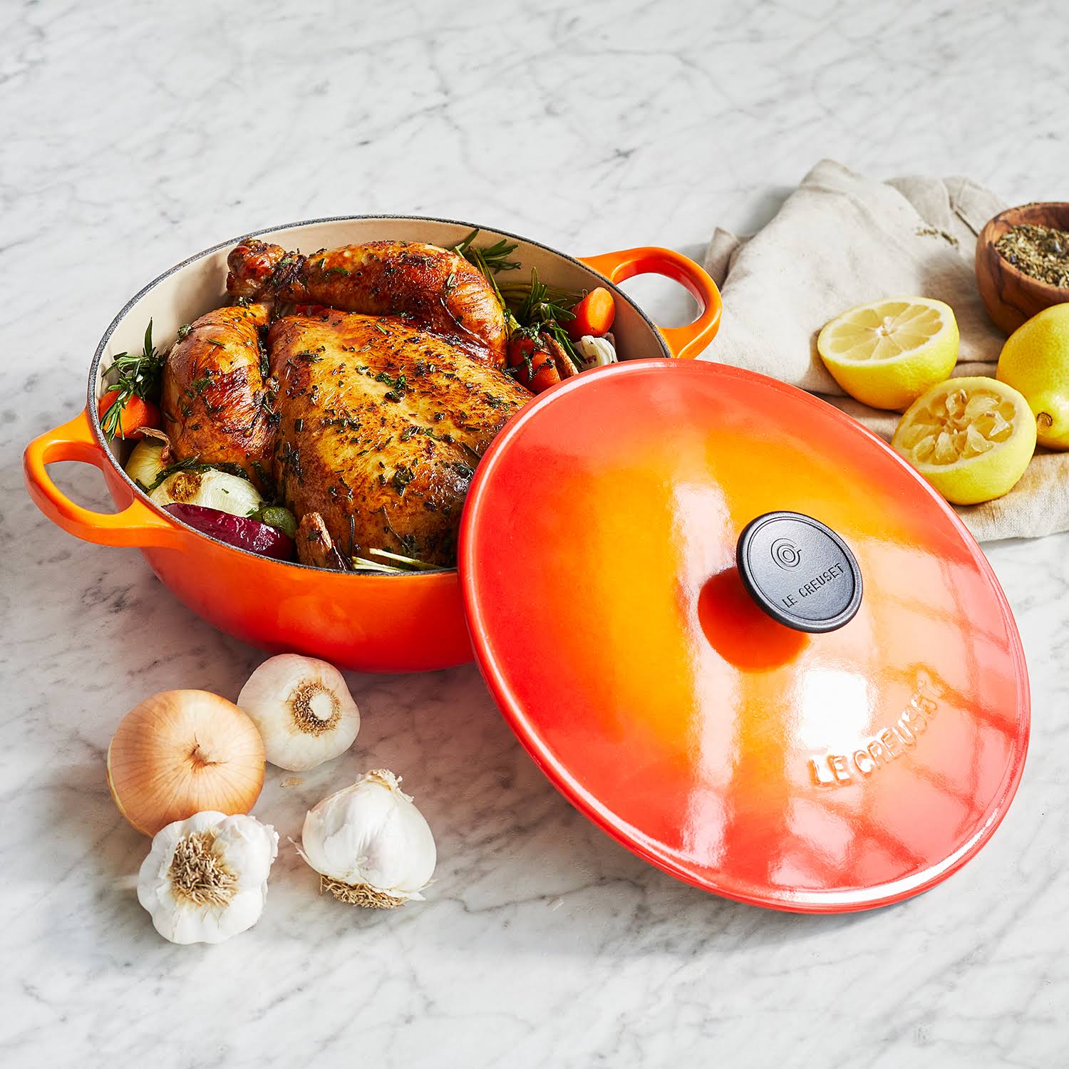 Le Creuset Cast Iron 3.5-Quart Provence Chef&s Oven