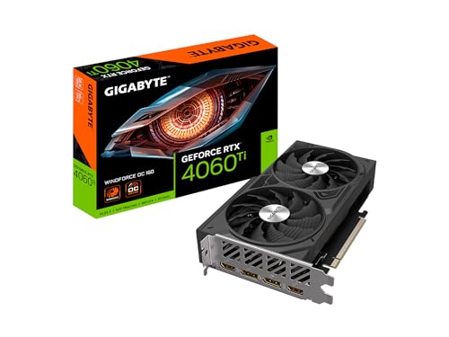 GIGABYTE GeForce RTX 5060 Ti Gaming OC 16G Graphics Card, 16GB 128-bit GDDR7, PCIe 5.0, WINDFORCE Cooling System, GV-N506TGAMING OC-16GD Video Card