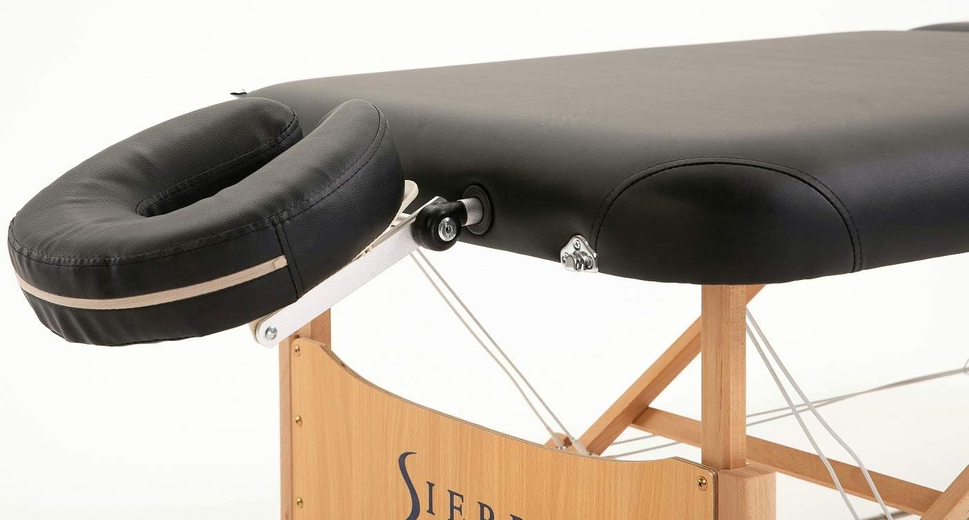 Sierra Comfort Preferred Portable Massage Table (Black), SC-501A