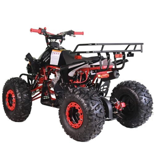 X-PRO Blast 125cc ATV with Automatic Transmission w/Reverse, Big 19"/18" Tires! (Blue/Blue)