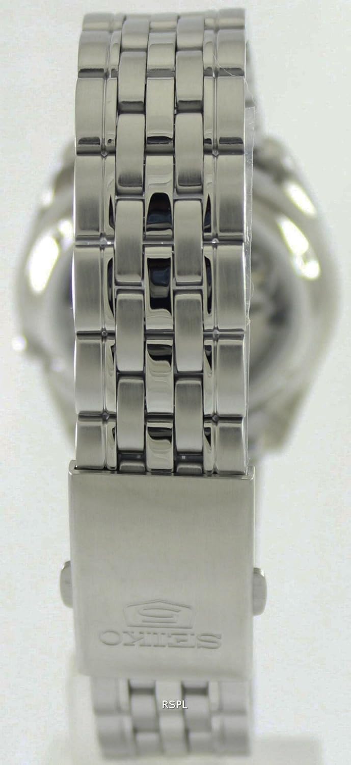 Seiko 5 Automatic Blue Dial Silver Stainless Steel Men's Watch SNK371K1