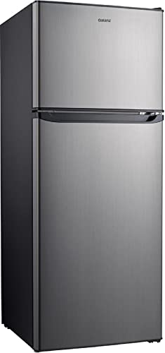 Galanz Refrigerator, Adjustable Electrical Thermostat Control with Top Mount Freezer Compartment