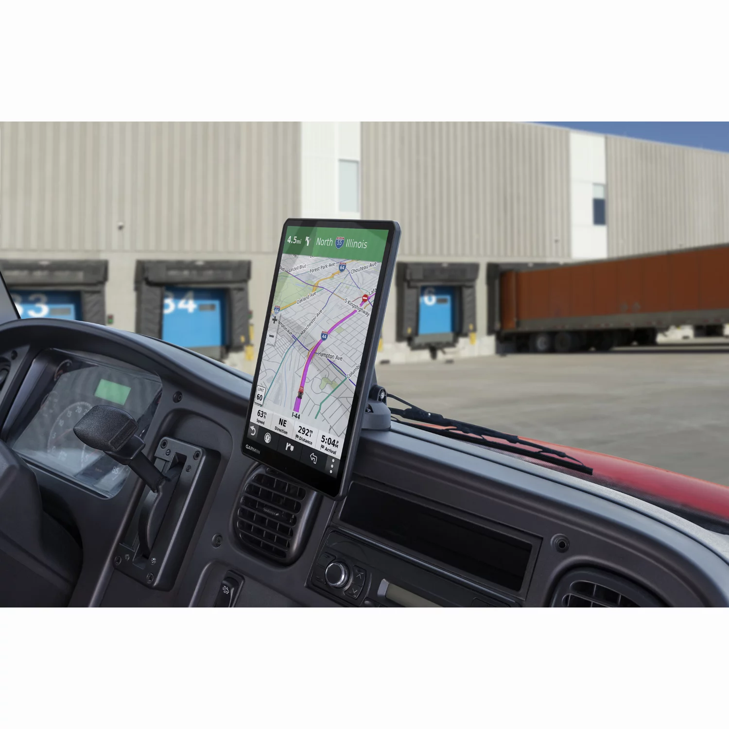 Garmin Dezl OTR700 7" GPS Truck Navigator (010-02313-00) with Accessory Bundle