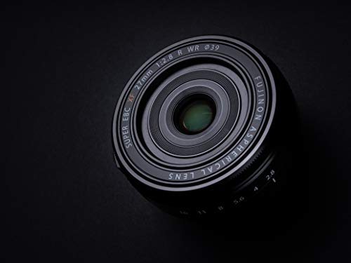 FUJIFILM X Replacement Lens FUJINON Monofocal Pancake 27mm F2.8 Dustproof Splashproof Low Temperature Resistant Aperture Ring F XF27MMF2.8 R WR
