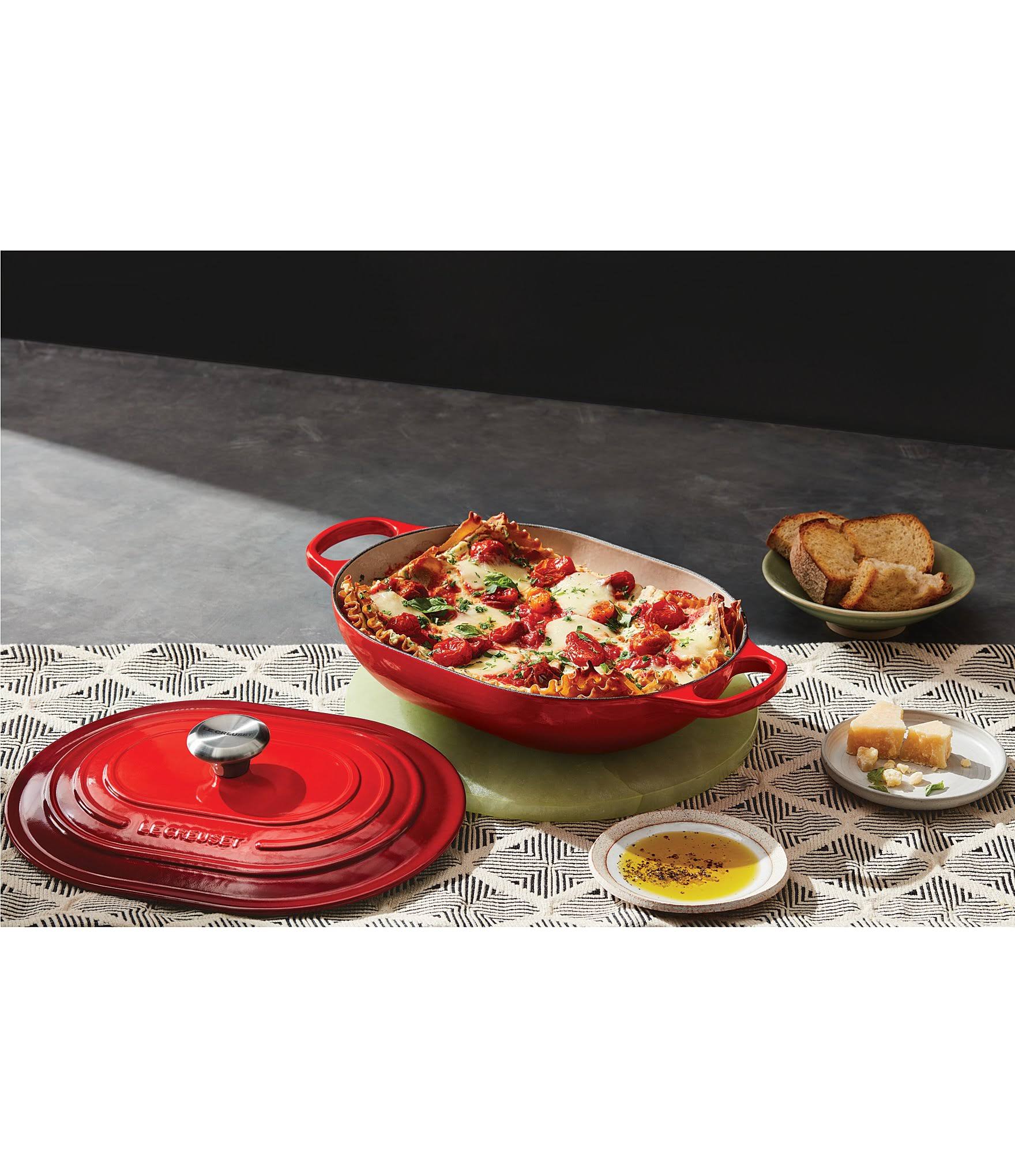 Le Creuset 3.75 Qt. Cerise Signature Oval Casserole