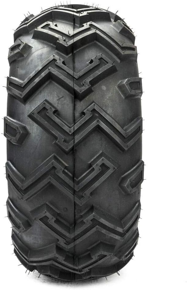 Motorhot Pack of 4 ATV Tires 25x8-12 Front & 25x10-12 Rear Rubber AT Mud Terrain 6 Ply ATV UTV Tires Fit For Yamaha Polaris