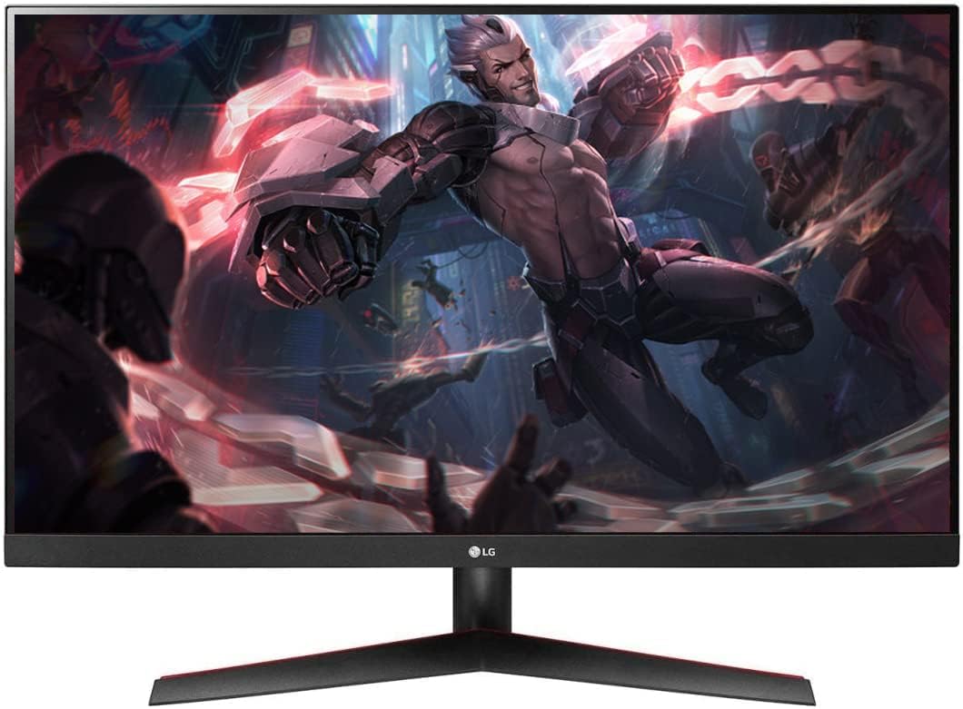 2021 Newest LG 32" Ultragear Gaming Monitor, QHD (2560x1440) HDR 10, 165Hz, AMD FreeSync, 1ms MBR, sRGB 95%, 16:9, 178º, Virtually Borderless Design, Black, GN600 + 3in1 Accessories