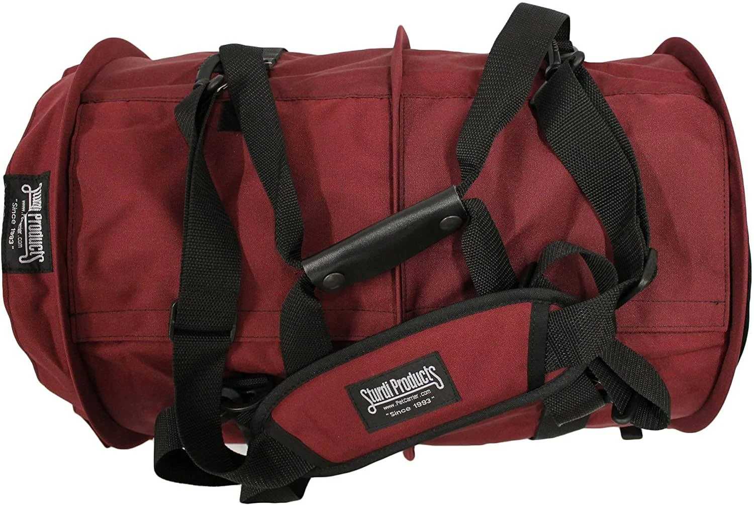 SturdiBag Flexible Height Pet Carrier Large / Bordeaux