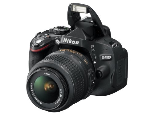 Nikon D5100 16.2MP Digital SLR Camera & 18-55mm VR Lens (Renewed)