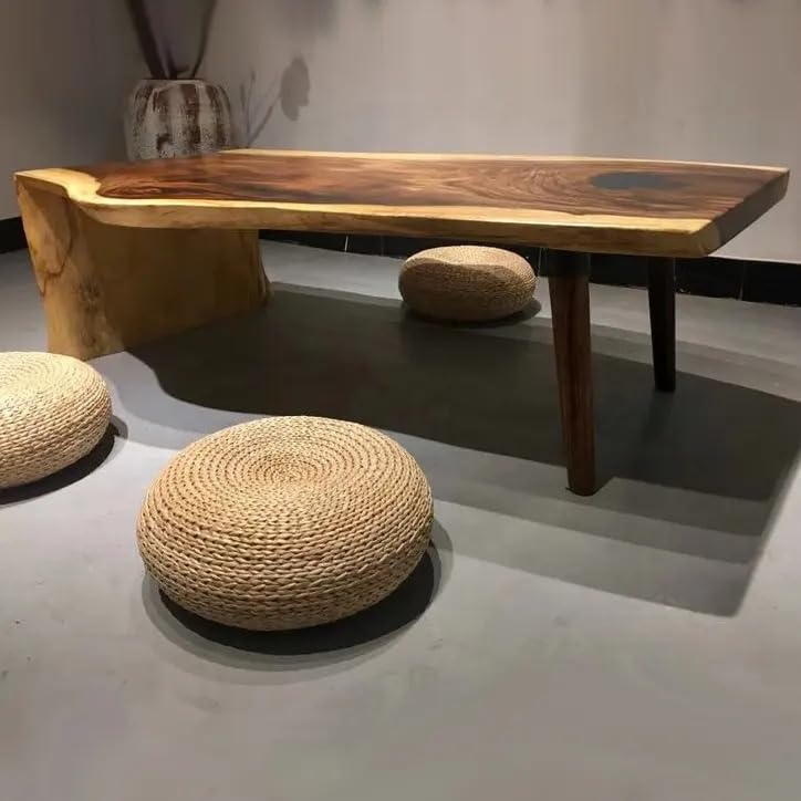 Custom Made Live Egde Table Wooden Dinning Table Coffe Table Live Room Table Side/End Table Bar Counter Home Decor (60 x 30 Inches, 16.5" Inches Tall)