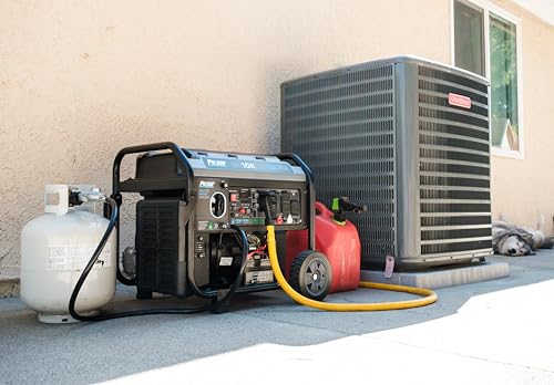 Pulsar 9500W Tri Fuel Gasoline Propane Natural Gas Portable Inverter Generator w/Remote Start & CO Sentry for Home Use GS95TiSCO