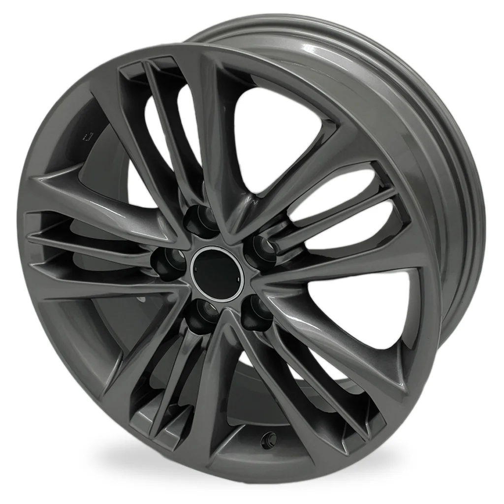 17" SET OF 4 NEW 17" 17x7 15 spoke Alloy Wheels For TOYOTA CAMRY 2015-2017 GREY OEM Quality Replacement Rim
