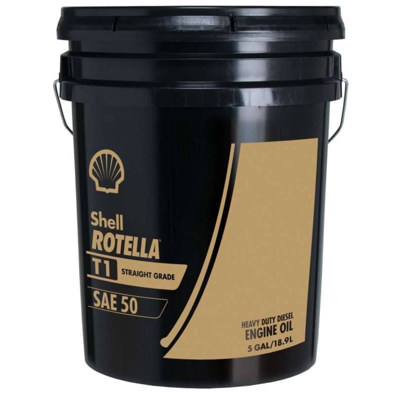 Shell T1 Motor Oil 50W Conventional 5 Gal (US)