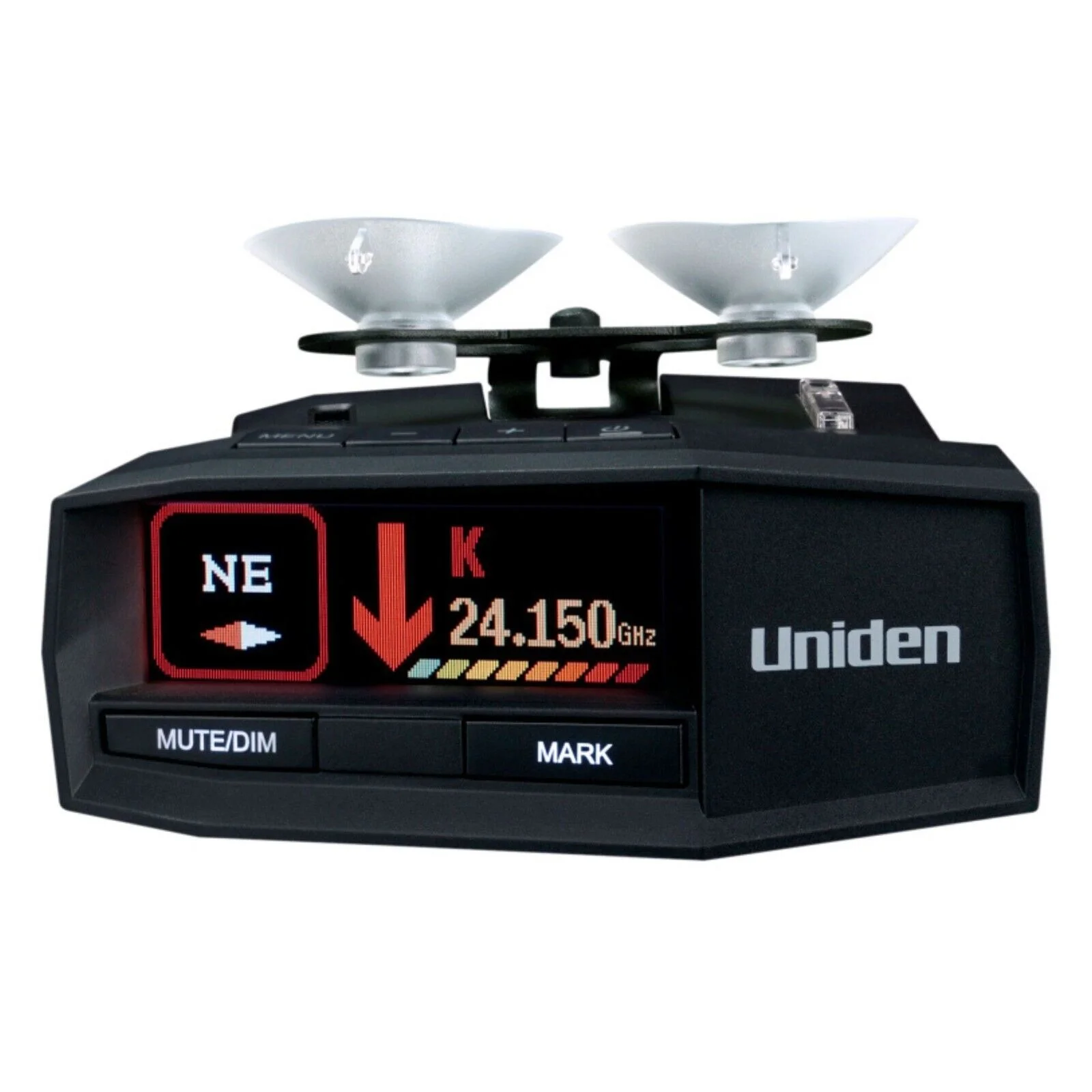 Restored Uniden R8 Radar/Laser Detector Long Range with Built-In GPS, Directional Arrows [Refurbished]