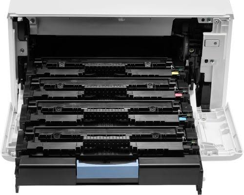 HP - LaserJet Pro M479fdn Color All-in-One Laser Printer - White