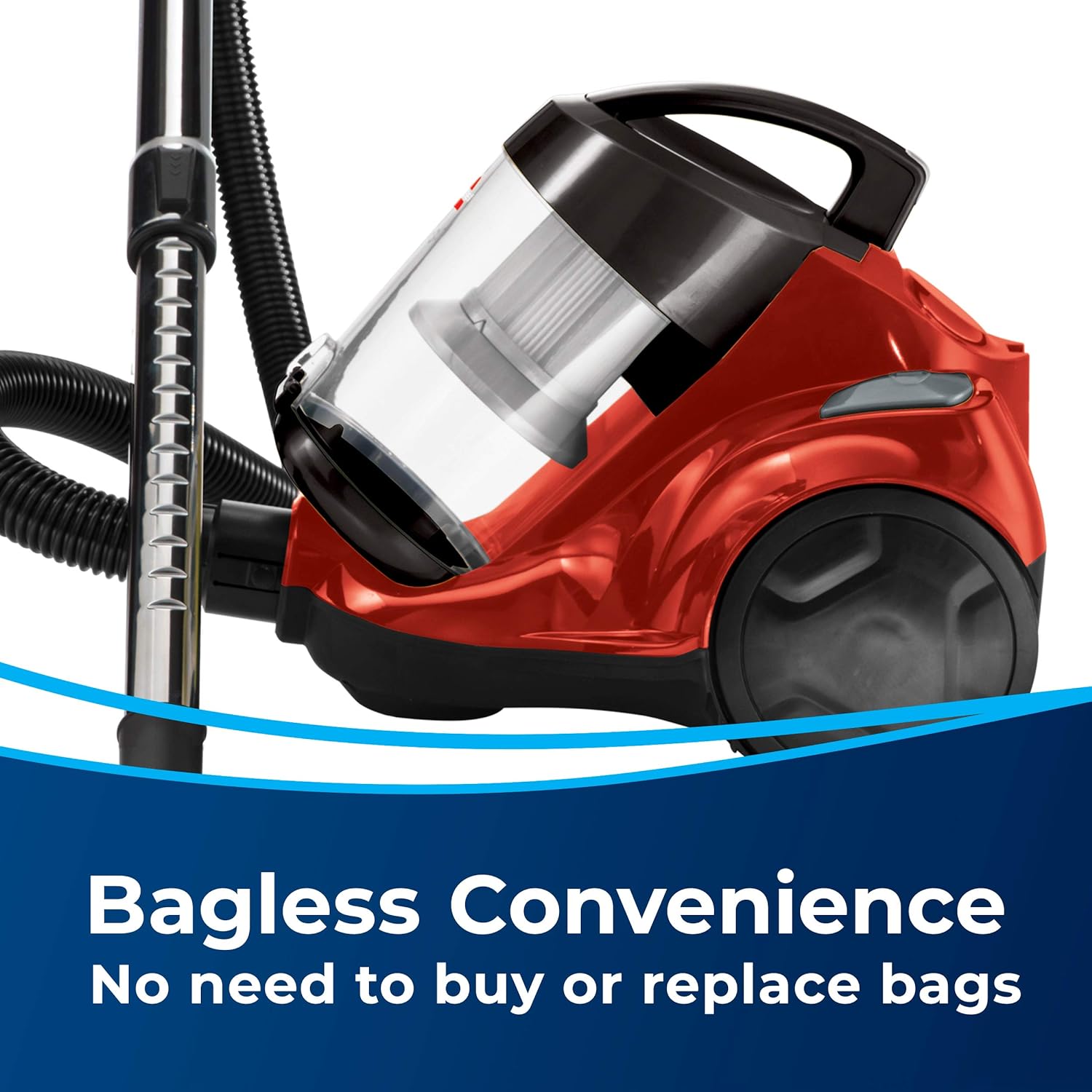 Zing II Bagless Canister Vacuum Cleaner - Multi-Cyclonic
