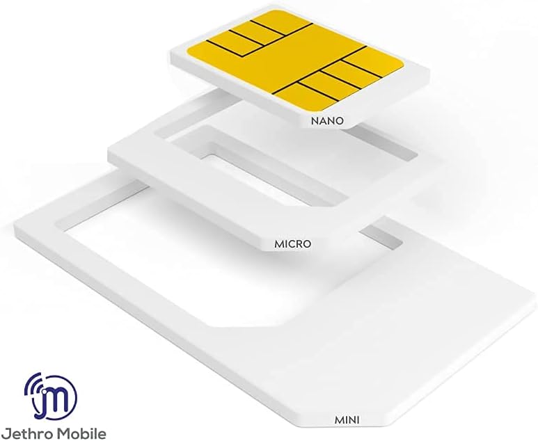 Jethro Mobile $100 Phone Plan for 365 Days - Unlimited Talk and Text and No Data, Perfect for Senior Cell Phones, (SIM Card Kit Included)